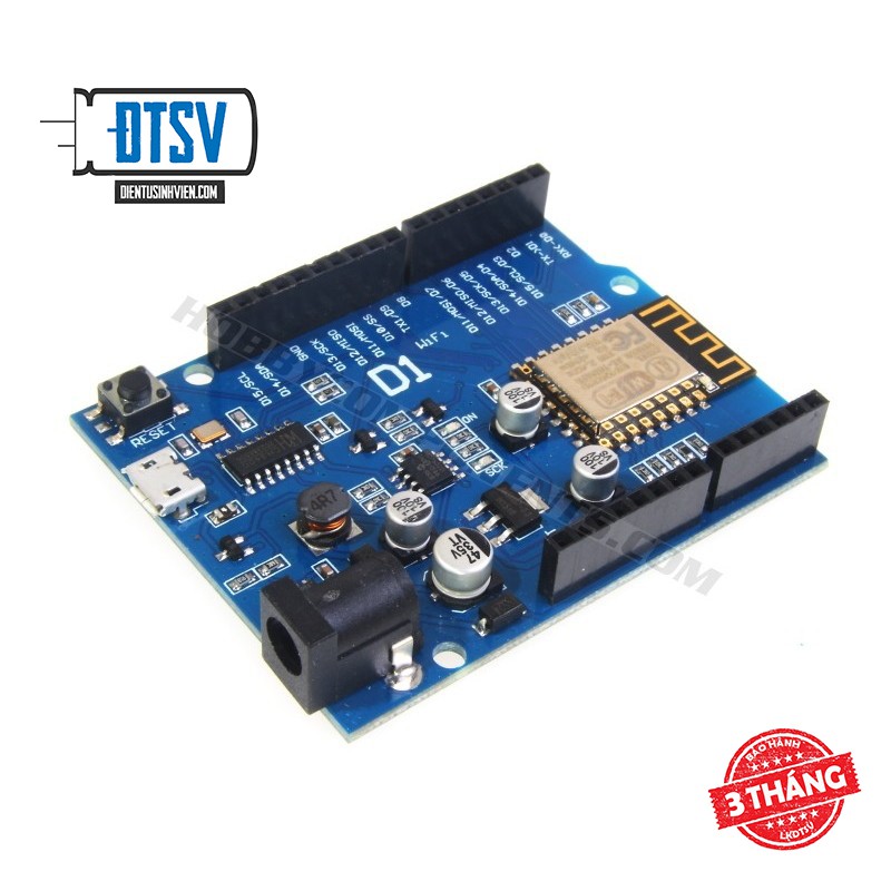 Kít Arduino WiFi ESP8266 WeMos D1