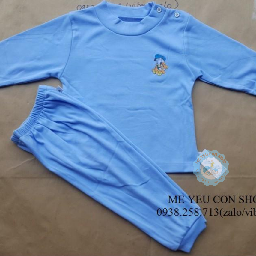 SET QUẦN ÁO DÀI TAY NÚT CÀI VAI MÀU MIATOP (9-13KG) (katydang)