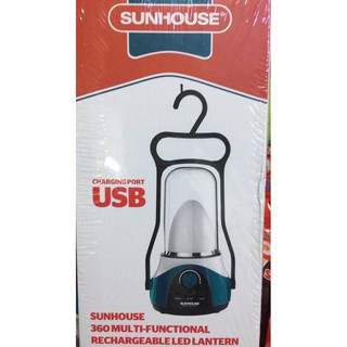 Đèn tích điện sunhouse