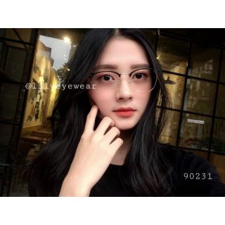 GỌNG KÍNH CẬN TRÒN MẢNH KIM LOẠI 90231 - Gọng kính mắt lily