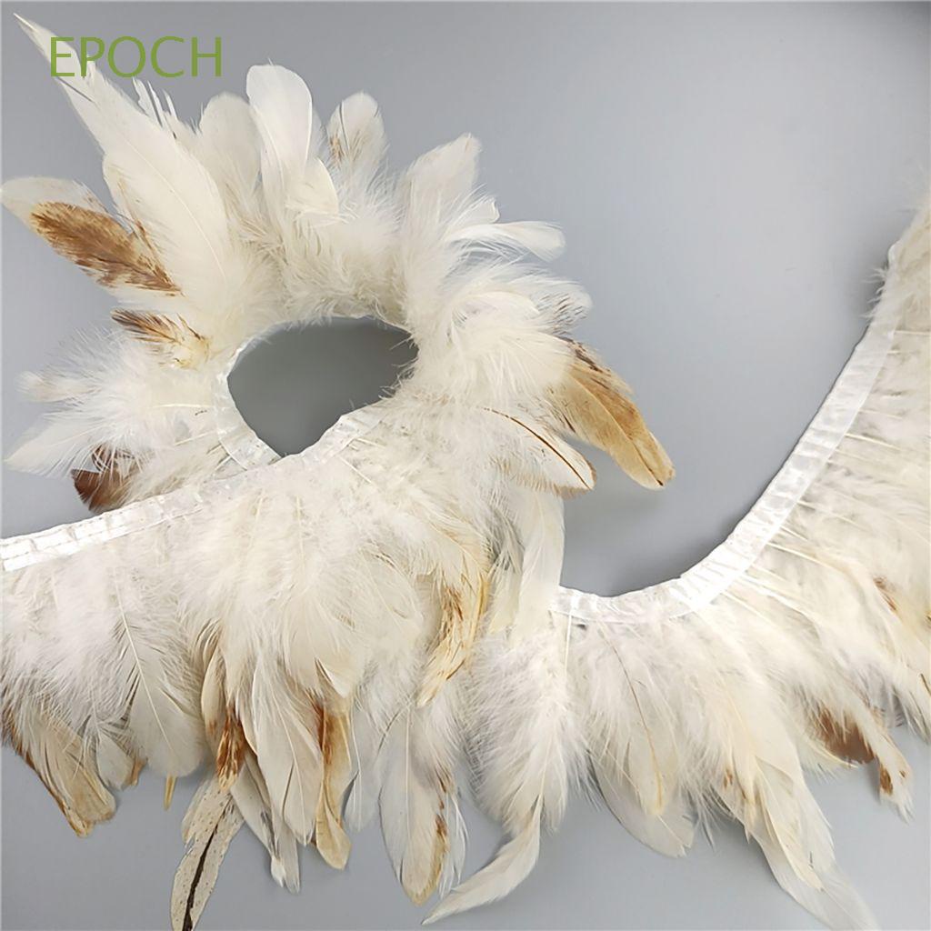 Epoch Cuộn Dây Ruy Băng Lông Vũ Dài 1M Dùng Trang Trí Quần Áo Thời Trang