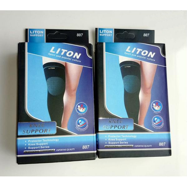 Combo 2 Băng quấn bảo vệ đầu gối dài cao cấp Liton 807 chính hãng