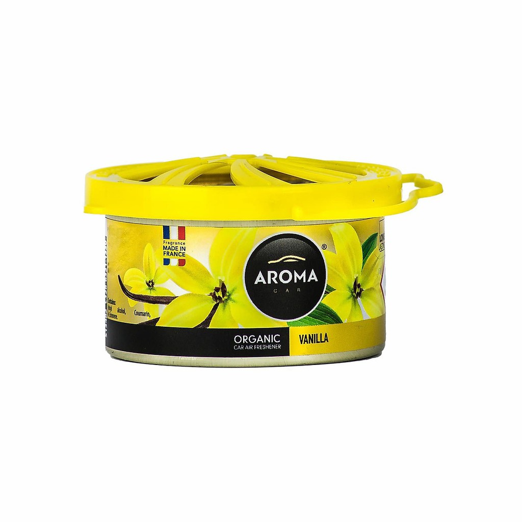 Sáp Thơm Xe Hơi Cao Cấp Aroma Car Organic 40g Nhập Khẩu EU (nhiều mùi hương)