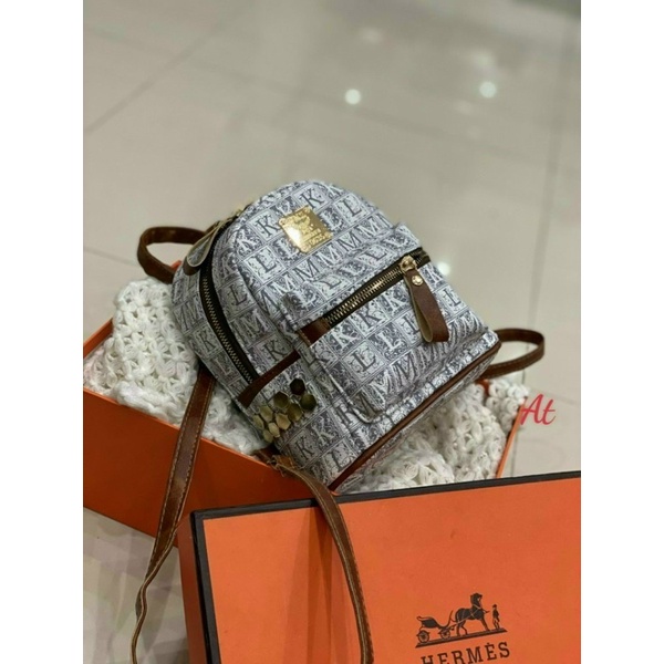 Balo nữ mini, balo thời trang MKL họa tiết siêu xinh đựng đồ tiện lợi