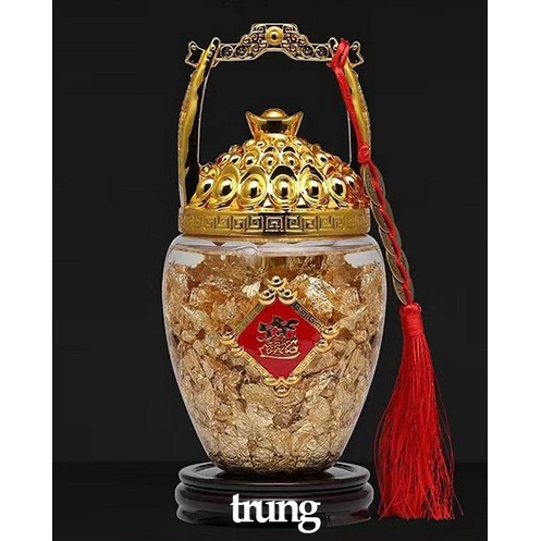 Xô Nước Vàng Lá ( Phật Phẩm Phong Thủy Thu Hút Tài Lộc ) - phật giáo tuệ quang