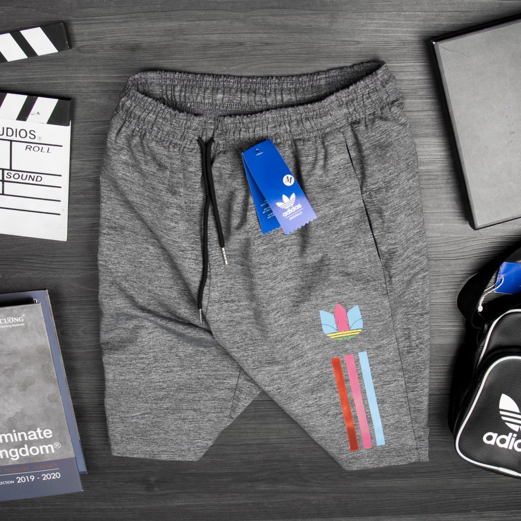 Quần short thể thao nam, quần đùi tập gym nam cao cấp chất liệu thun poly mịn mát QS12 | BigBuy360 - bigbuy360.vn