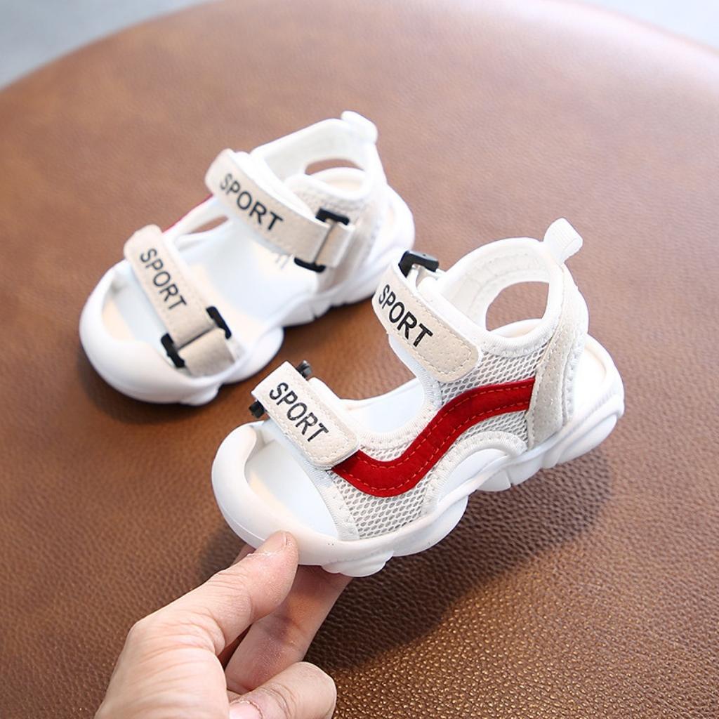 Sandal chống vấp cho bé trai bé gái quai ngang đế su mềm chống trơn trượt