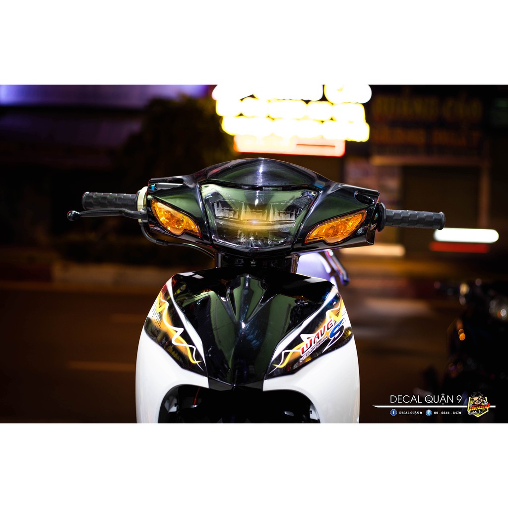 Tem WAVE A  tem in công nghệ nhật bản có lớp chống bay màu