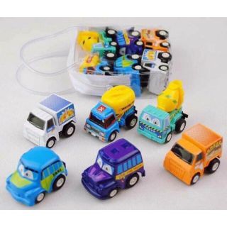 Set 6 ô tô bánh đà