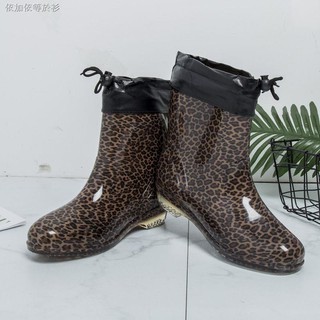 ✎♈♘Giày Boots cổ thấp chống thấm nước dành cho nữ