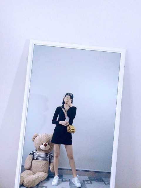 Body tay dài khoá kéo + kèm ẢNH THẬT