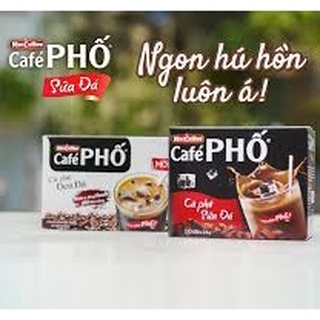 [TÚI LỚN] Cà phê sữa đá, đen đá Phố 30 GÓI.