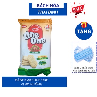 Bánh Gạo Mặn One One Vị Bò Nướng Gói 150 - 230gr