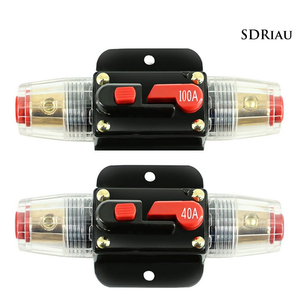 Cầu Chì Tự Động 12v 24v 20-100a Cho Xe Hơi Tiện Dụng