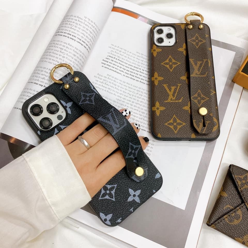 Ốp lưng iphone COMBO L V SILICON KÈM MÓC TAY SANG CHẢNH 7plus/8plus/xs max/11/11 pro/11 promax/12PROMAX,Anh Ga Case