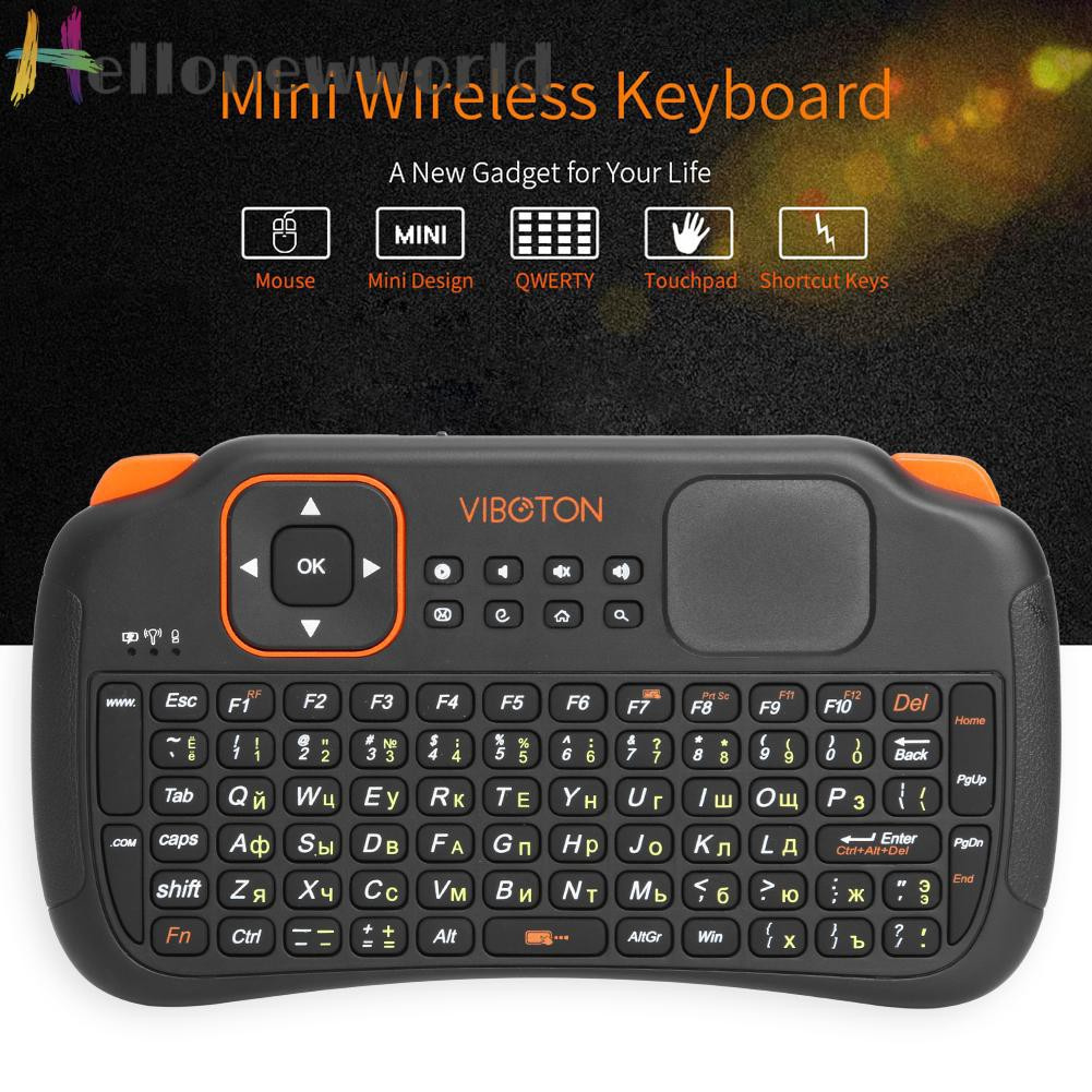 Điều Khiển Từ Xa Tích Hợp Bàn Phím Và Chuột Không Dây Bằng Giọng Nói Dành Choworld S1