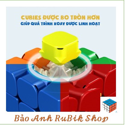 Rubik 3x3 RS3M 2020 MF3RS3 M Rubic Nam Châm 3 Tầng Stickerless MF3RS V3 M ( Mã RB06 )