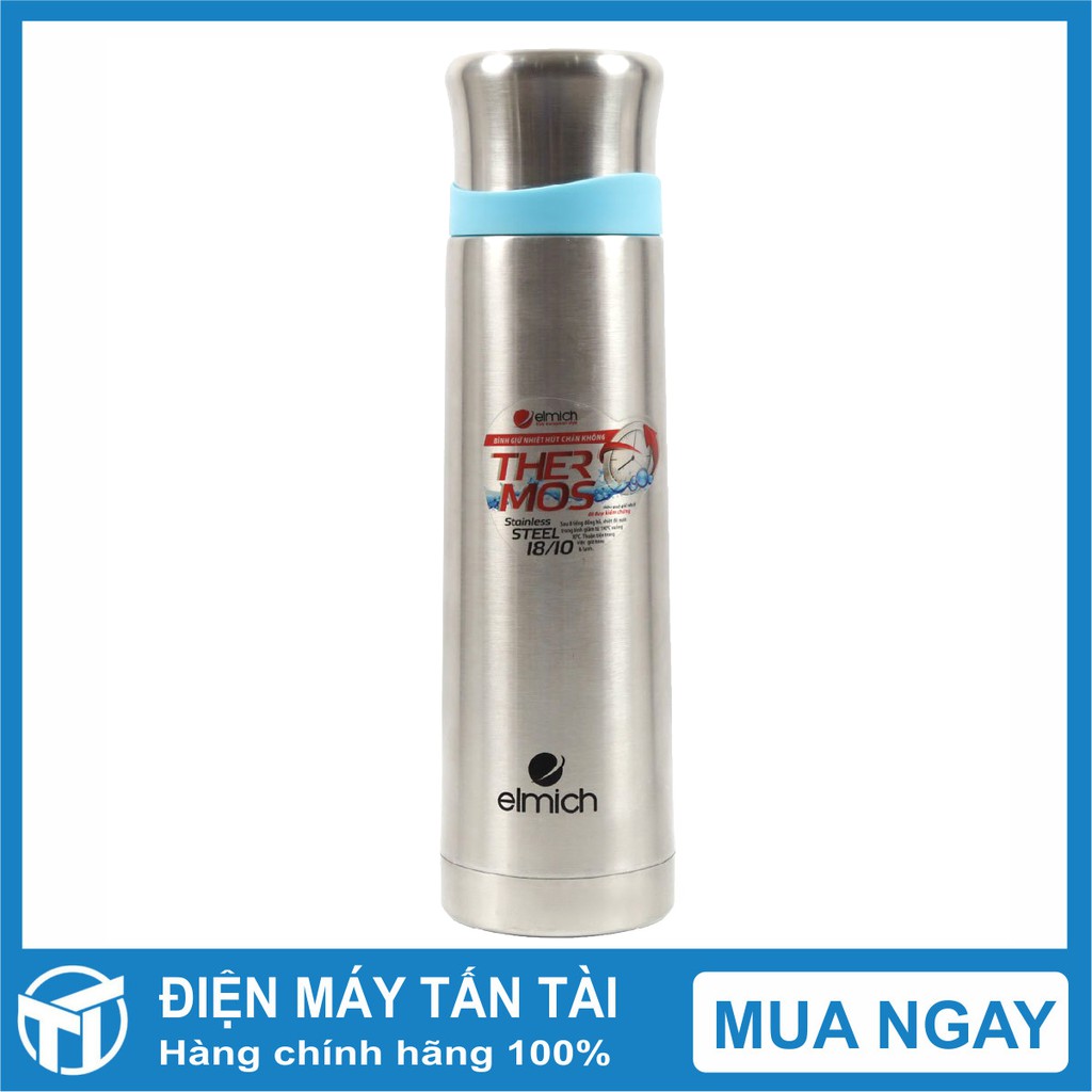 BÌNH GIỮ NHIỆT ELMICH INOX 304 500ML K5 , Dung tích ấm - bình: 0.5 Lít