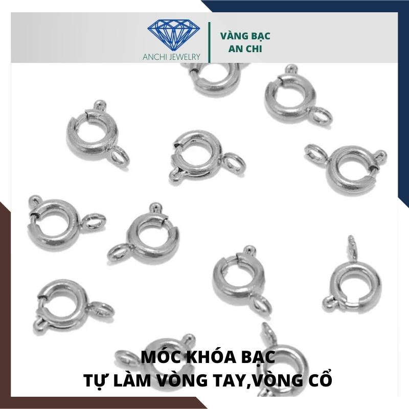 Dây lõi bạc, chỉ bạc xỏ hạt làm vòng tay , An chi jewelry
