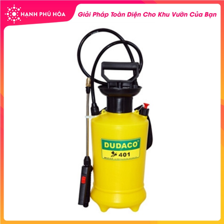 Bình Xịt Dudaco 401 4 Lít Phun Sương Tưới Nưới- Tiện, Gọn, Bền, Nhẹ, Thích Hợp Làm Vườn, Tưới Cây, Phun Thuốc