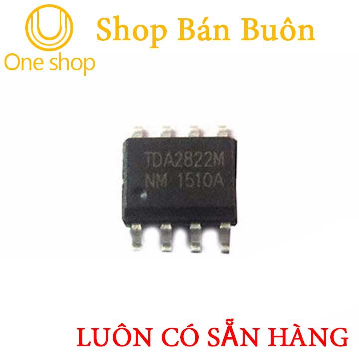 Linh Kiện TDA2822 DIP8 (Chính hãng ST)