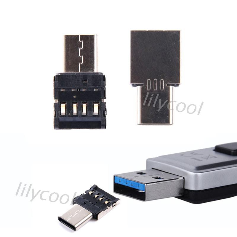 Đầu Chuyển Đổi Từ Cổng Type C Sang Usb Otg S8 Note8 Android Phone