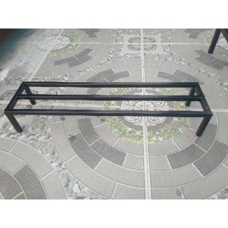 Kệ sắt kê chậu cây - hoa Dài 70cm, Rộng 15- 20cm. Chất liệu hộp thép vuông 14mmx14mm