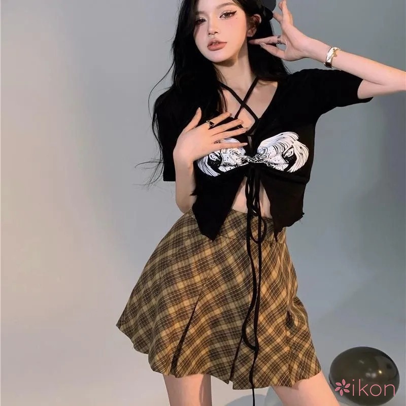 Áo Thun NgắN Tay Cổ Chữ V KhoéT Sâu GợI CảM Cho Nữ