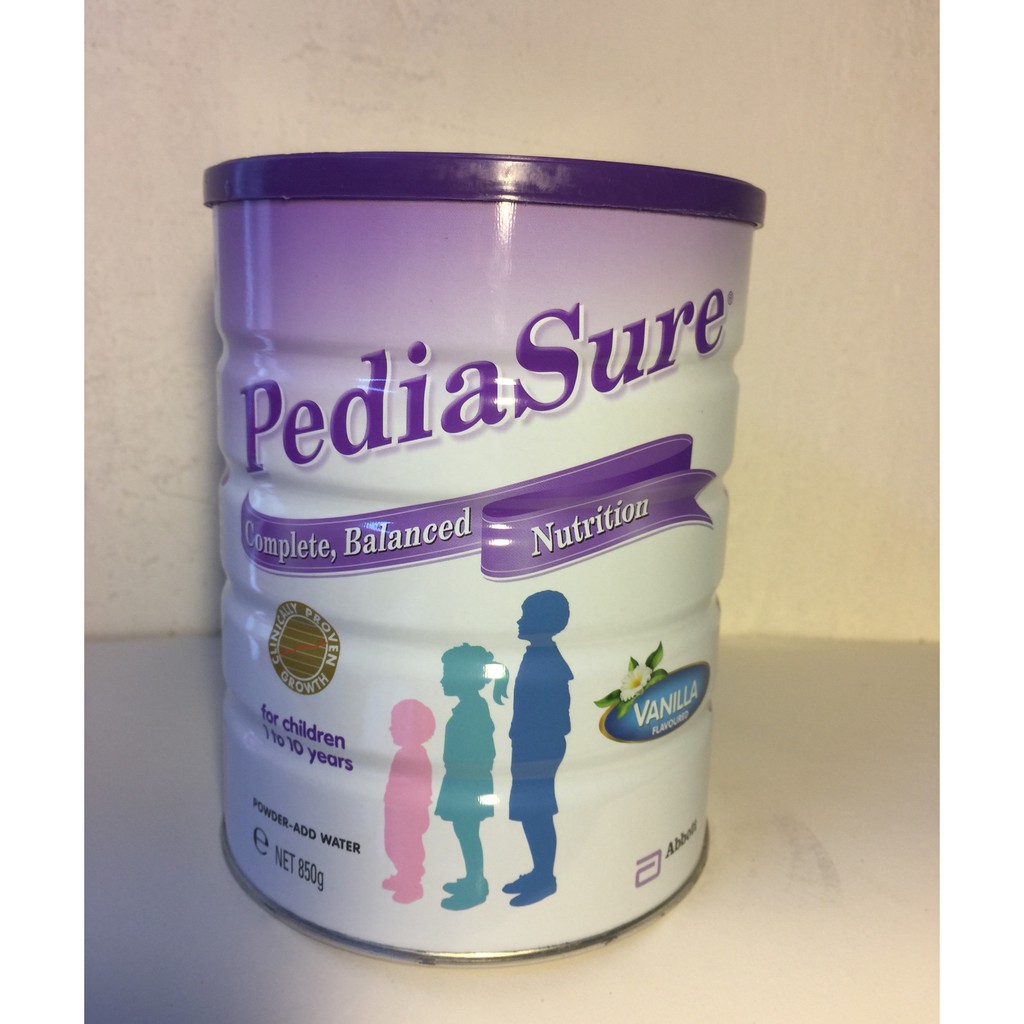 [Date 2023] Sữa PediaSure thơm ngon bổ dưỡng, nắp tím 850g – nội địa Úc