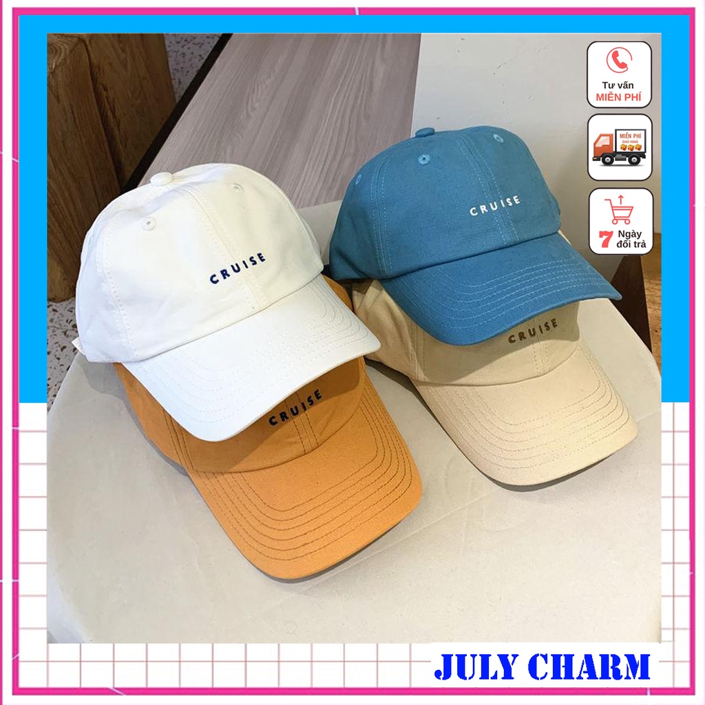 Mũ lưỡi trai Nhiều Mẫu thêu chữ thời trang nam nữ đẹp