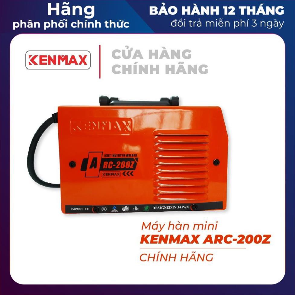 ⚡ Máy hàn mini Kenmax ARC-200Z Chính hãng có Phiếu BH 12 tháng ⚡ - Có video và ảnh thực tế - Công nghệ IGBT cực khỏe
