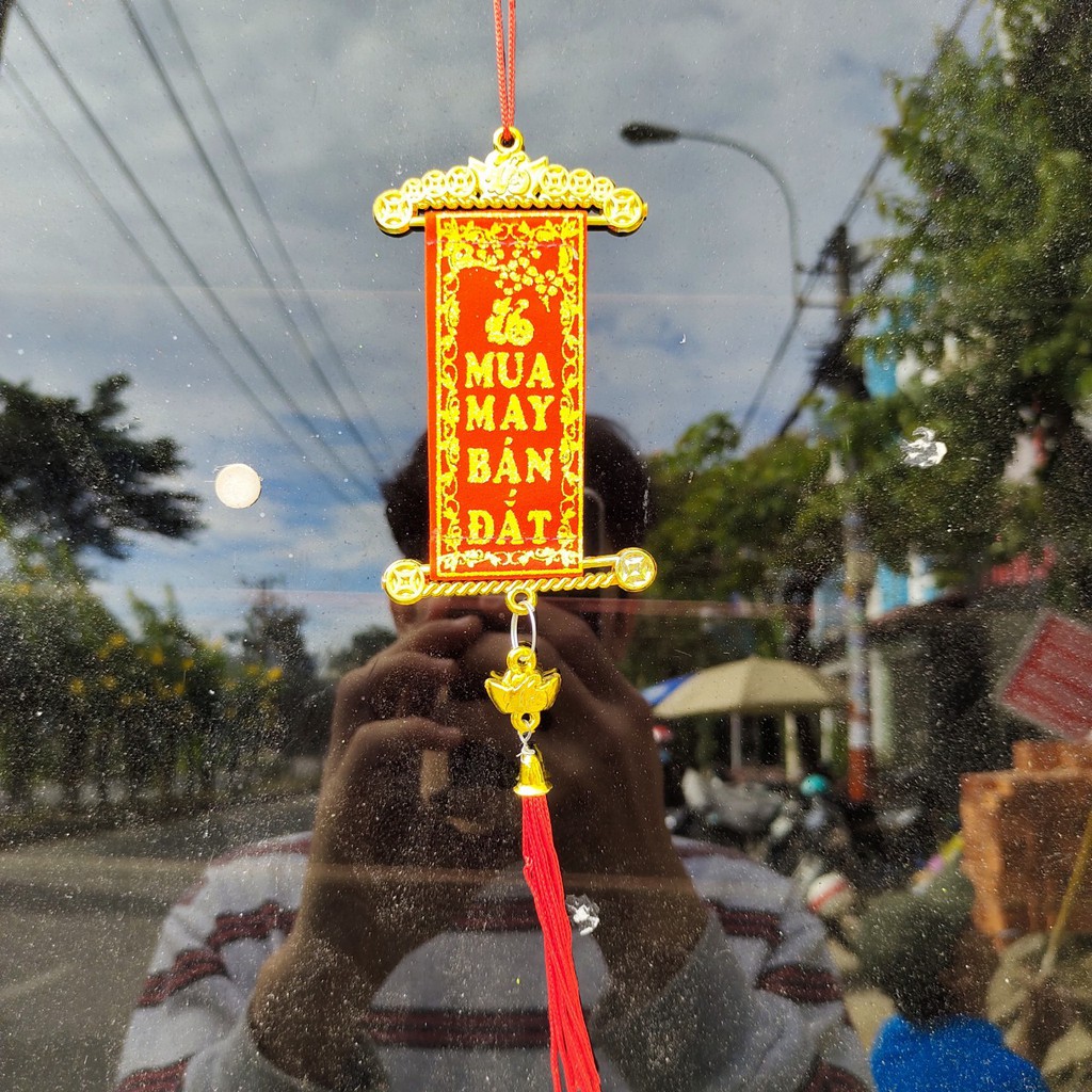 Dây treo trang trí tết lệnh bài nhí chữ A45,A48