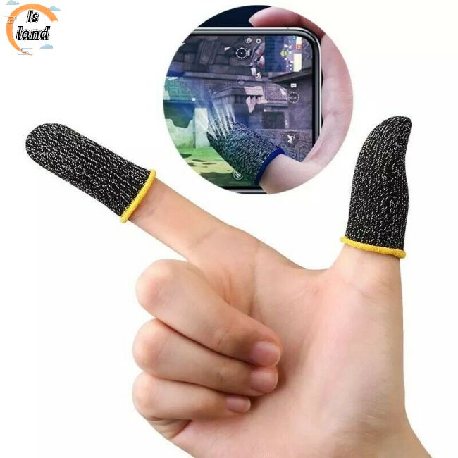 1 Cặp Bọc Ngón Tay Chơi Game Siêu Mỏng Thoáng Khí Cho Pubg Mobile