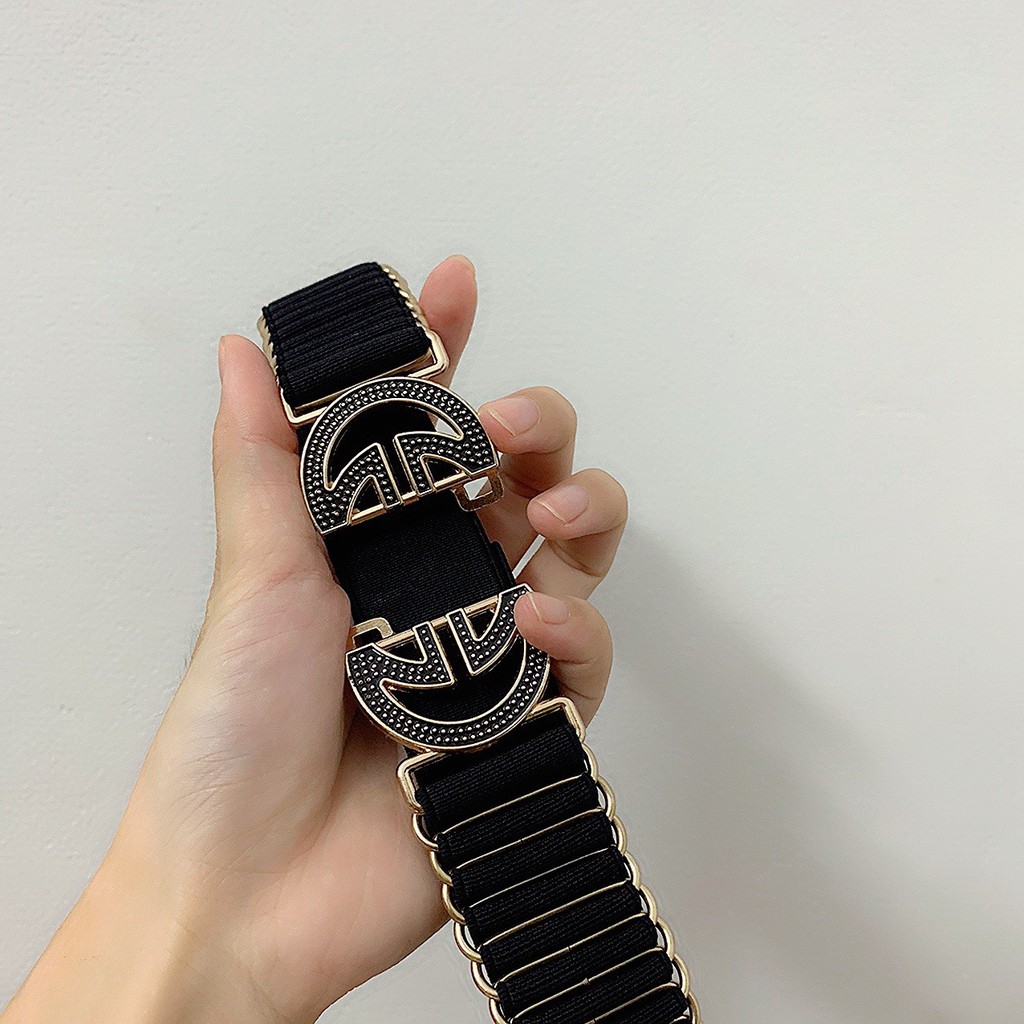 Đai váy thắt lưng nữ G KẾT ĐỒNG 3cm