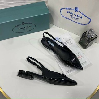 Sandal prada đế bệt mũi nhọn fullbox