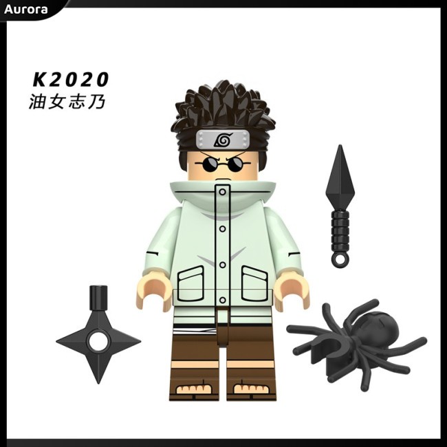 Mô Hình Lego Nhân Vật Lee Aburame Shino Trong Naruto