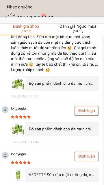 Sale sốc Vedette Bộ sản phẩm dành cho da mụn chiết xuất từ Tea Tree Oil