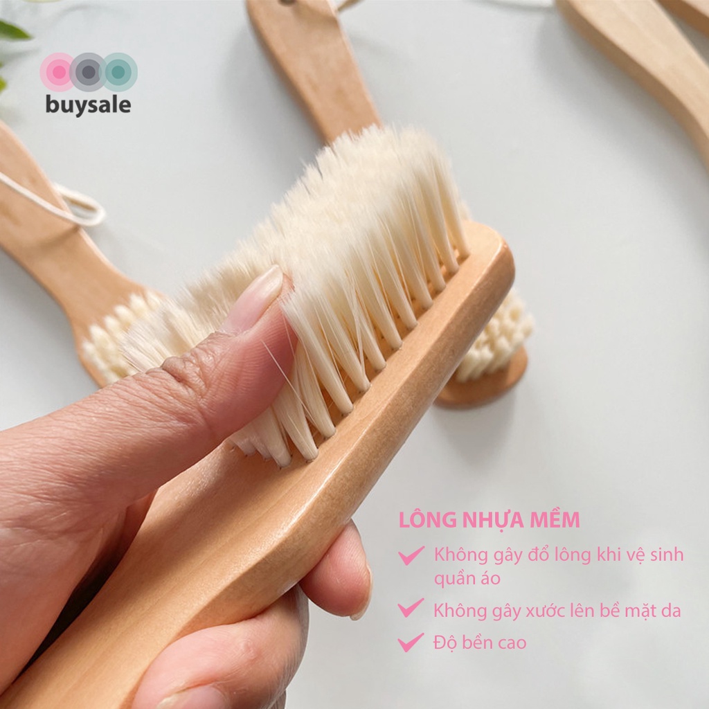 Bàn chải sợi nhựa gia dụng đa năng chà quần áo, giày dép không làm xước như bề mặt - BuySales - BSPK241