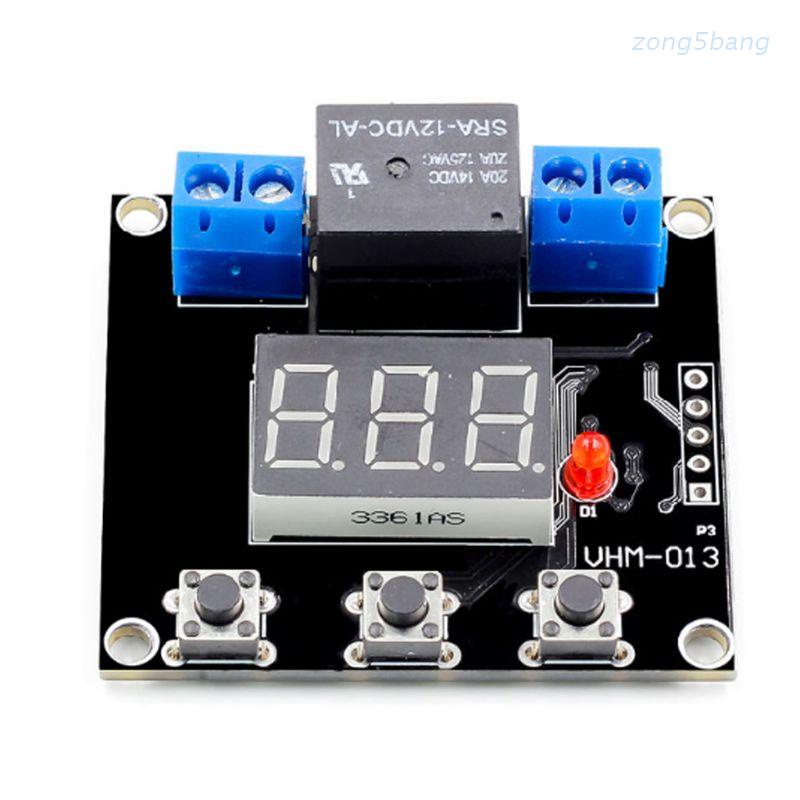 zong  Timer Down Countdown Switch Module 0-999 Minutes Setting Range Delay Board with Power Off Memory Function