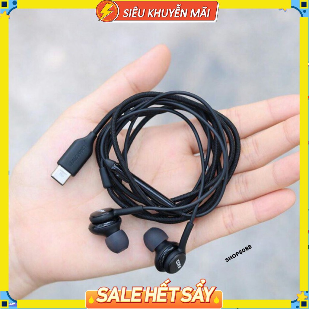 Tai nghe samsung AKG Note 10 Note 20 S20 chân Type hàng cao cấp