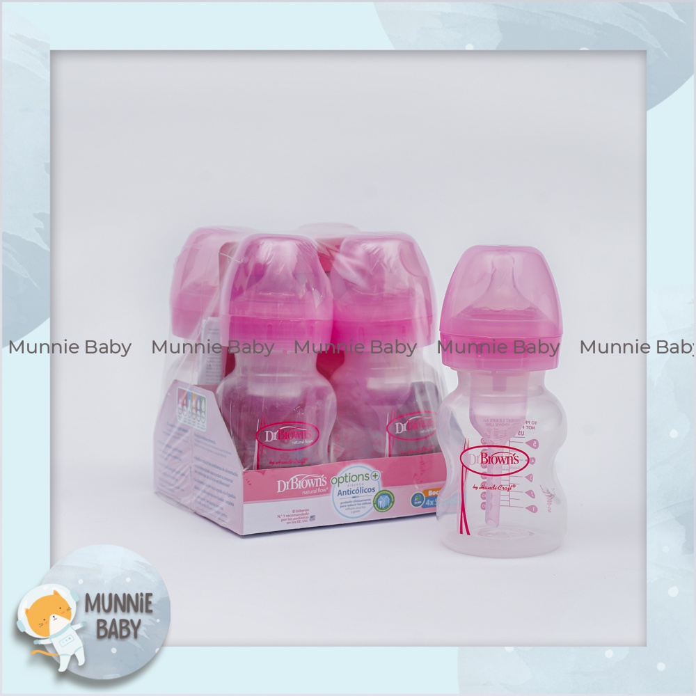 Bình Dr Brown's Option+  dung tích 150ml/270ml