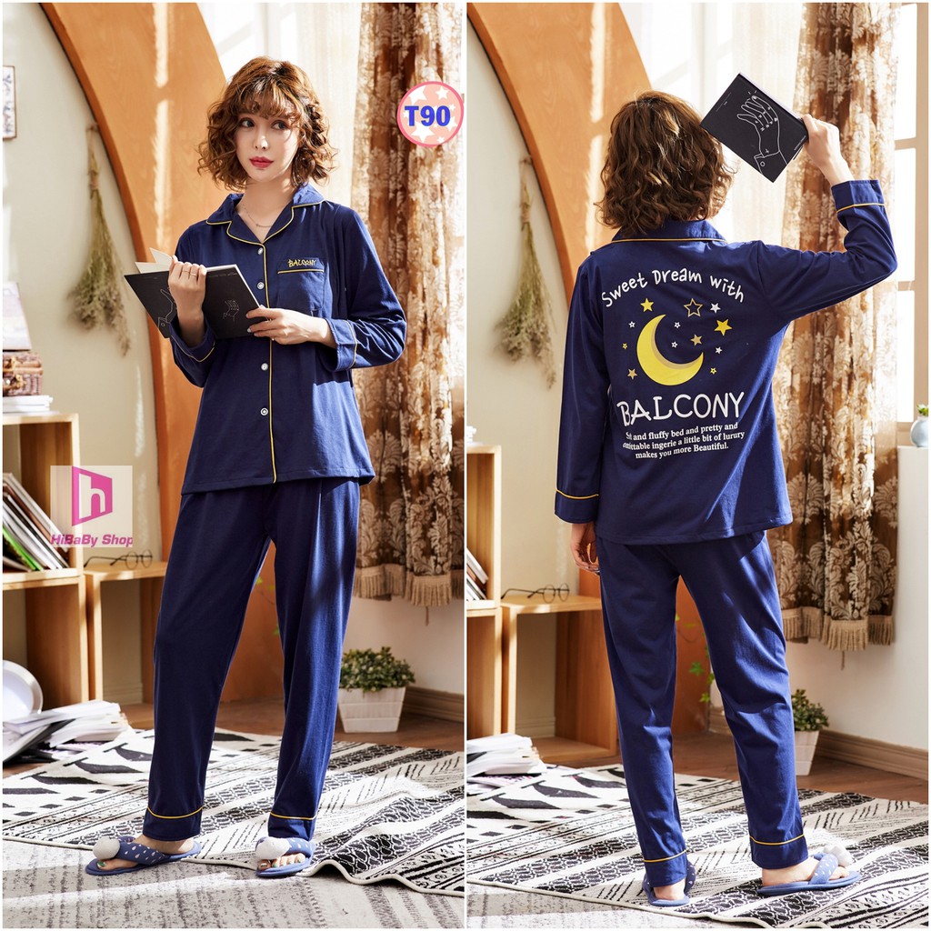 Pijama Bầu, Sau Sinh Cao cấp T3 ( Có thiết kế cho con bú)