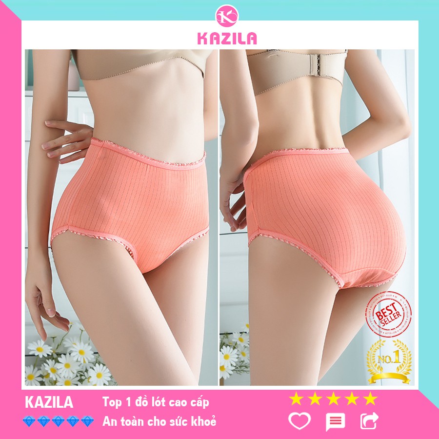 Quần lót gen bụng cạp cao ngang rốn, quần gen bụng ôm hông nâng mông che bụng tôn vòng ba Kazila QLH37