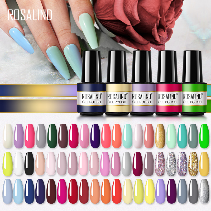 Gel Sơn Móng Tay Rosalind 7ml Nhiều Màu