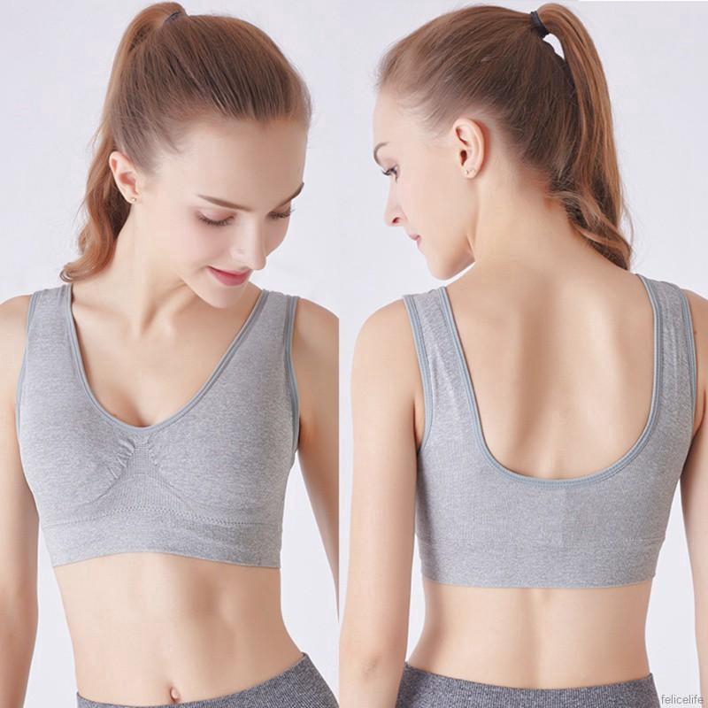 Áo ngực thể thao không đường may size lớn có mút lót