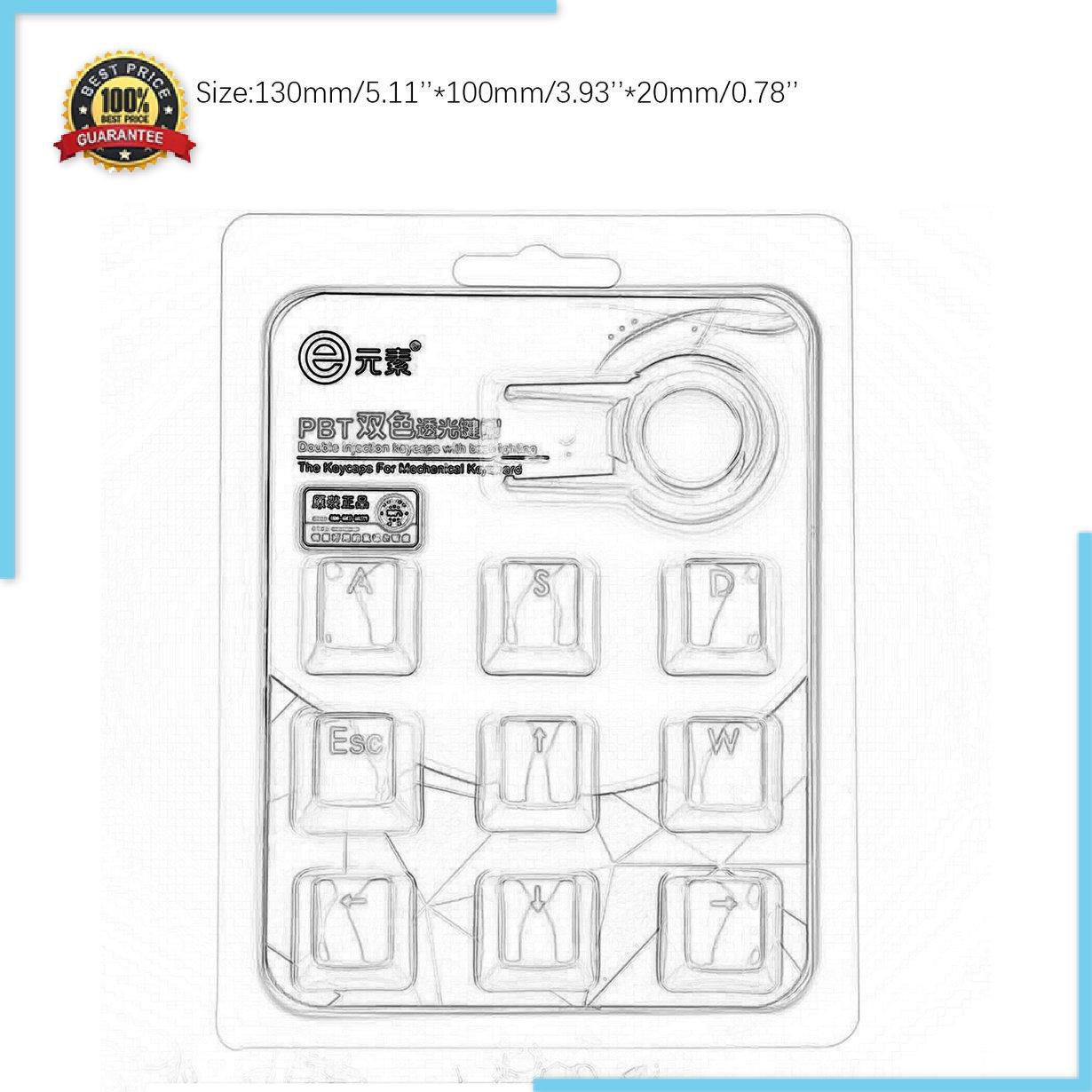 Bộ Nút Bàn Phím Cơ Màu Cam | BigBuy360 - bigbuy360.vn