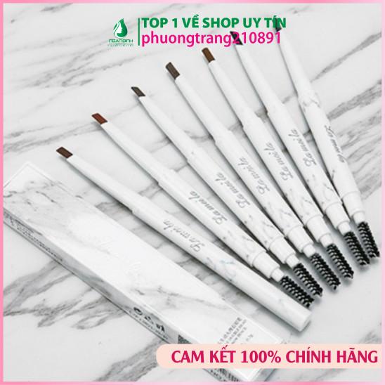 (Màu 5-6 nâu đen nhạt) Chì Kẻ Mày Vân Đá Lameila Chính Hãng Nội Địa hàng chính hãng nội đại trung