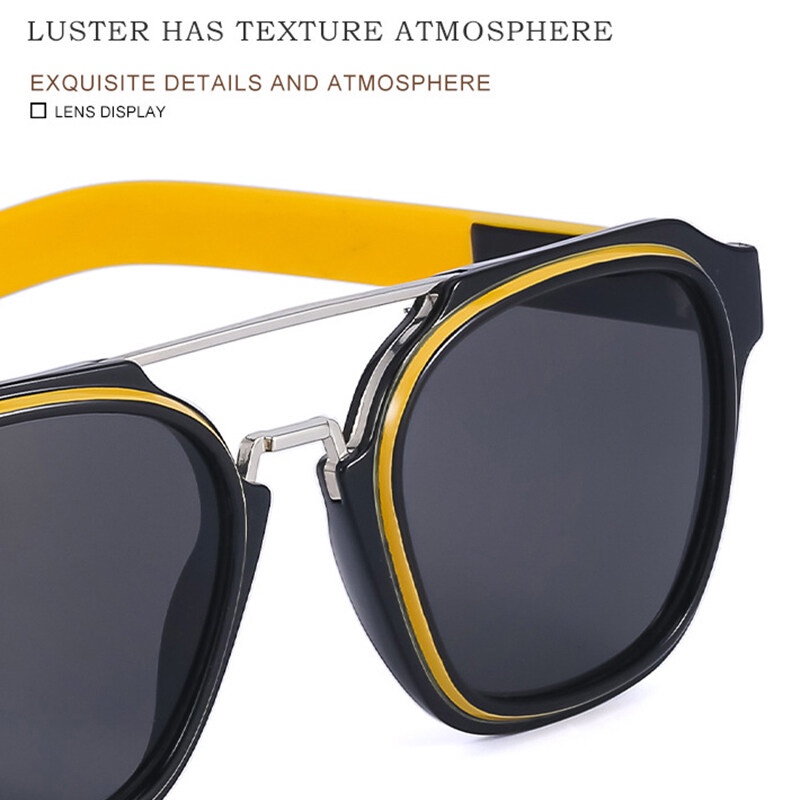 Kính Mát Gọng Vuông Phong Cách Âu Mỹ Cổ Điển Thời Trang 2022 Dành Cho Nam Và Nữ