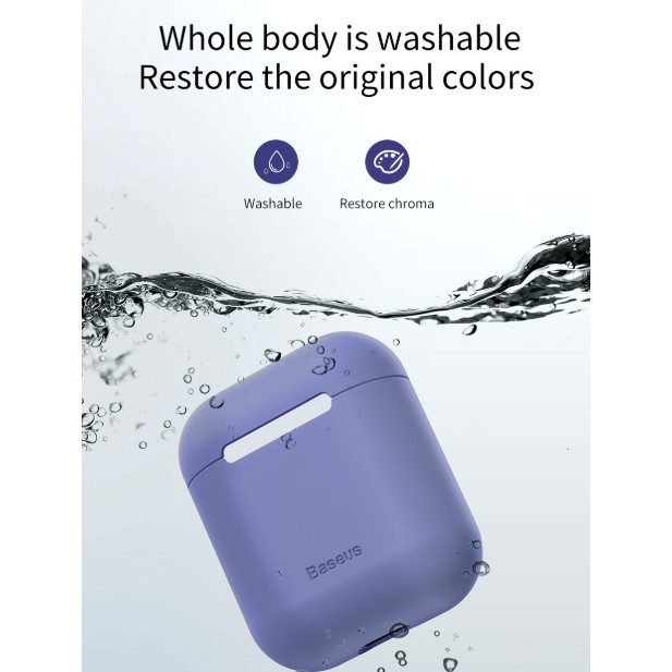 BASEUS Hộp Đựng Bảo Vệ Tai Nghe Airpods 1 / 2