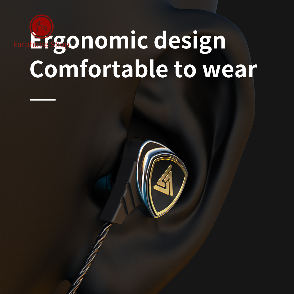 Tai Nghe Nhét Tai Qkz Sk1 Jack 3.5mm Âm Thanh Siêu Trầm Và Phụ Kiện